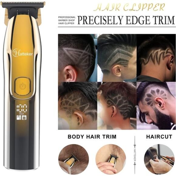 Foil Shaver Bald Head Shaver Electric Shaver Razor for Men Precision Trimmer - Picture 5 of 7